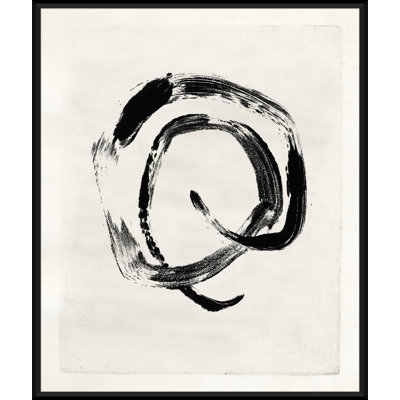 Mid-Century Homage - Peinture encadrée sur papier