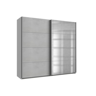 Aletse 2 Door Manufactured Wood Wardrobe