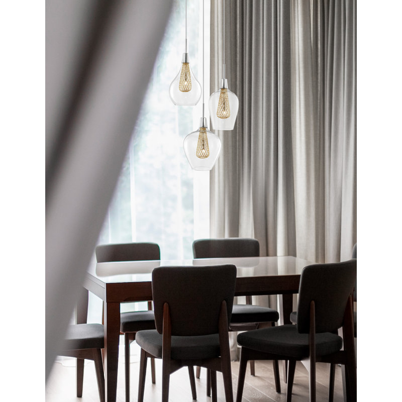 Filo 3-Light Cluster Pendant