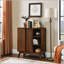 Armoire d'appoint en panneau de fibres à densité moyenne durable avec une superbe peinture, parfaite pour le rangement et rehaussant la décoration intérieure.