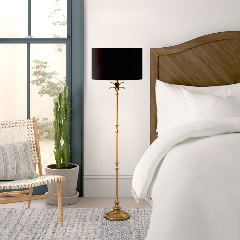 Dayana 135cm Gold Traditional Floor Lamp