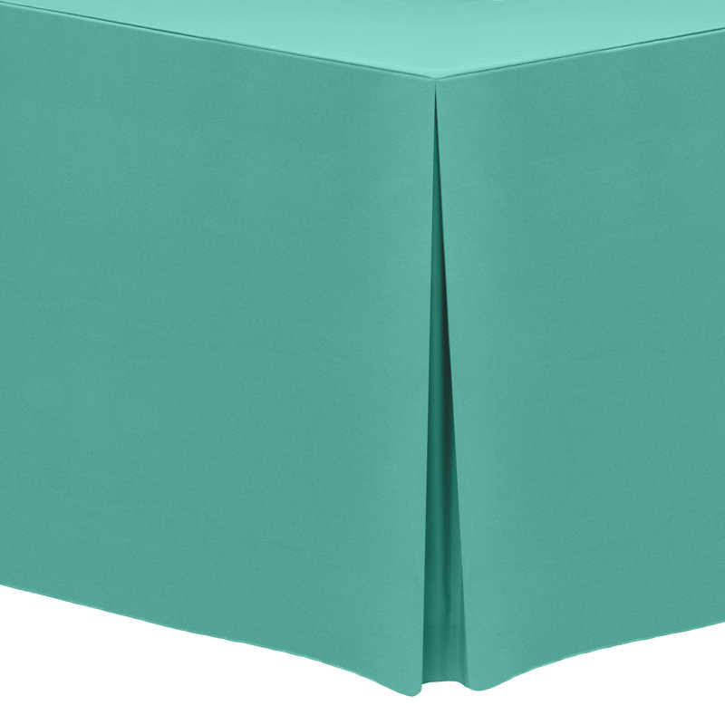 Solid Color Tablecloth, 72" x 18", 10, Caribbean
