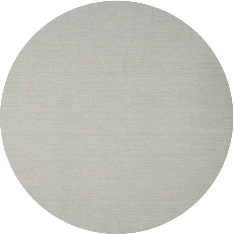 Tapis contemporain rose / gris, Rond 4 pi