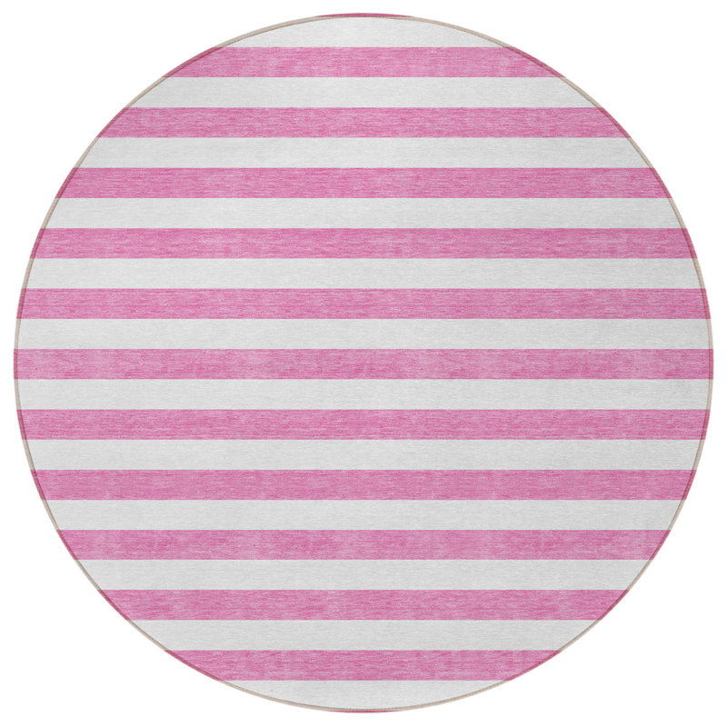 Tapis d'intérieur rond 8 po
