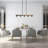 Setser 5-Light Linear Kitchen Island Lighting