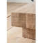 Kingsburg Solid Wood Pedestal Coffee Table