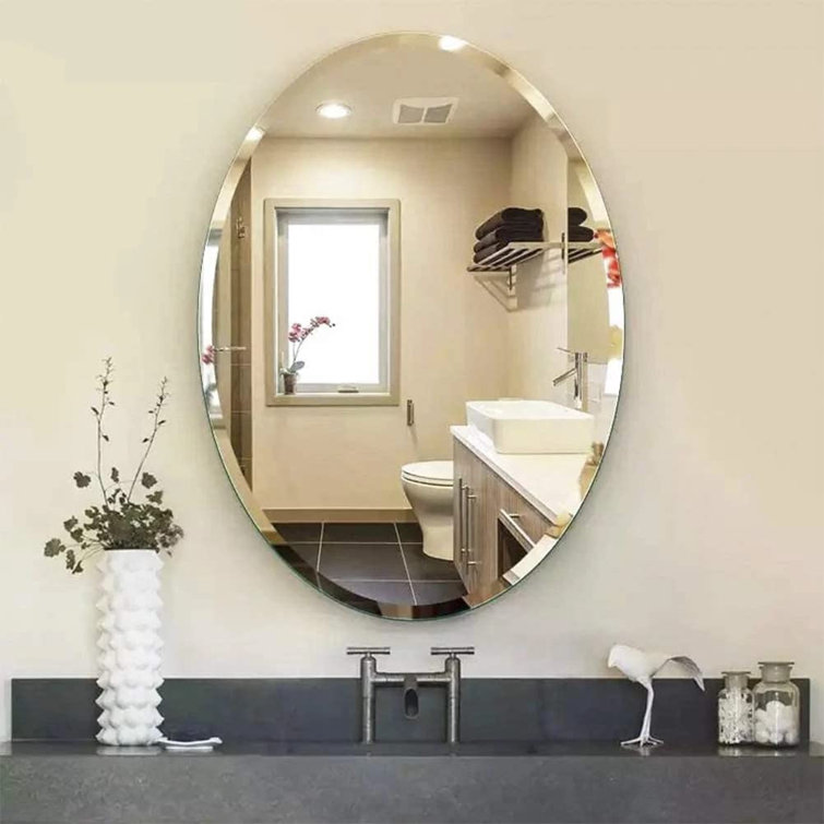Akeel Modern & Contemporary Beveled Bathroom/Vanity Mirror