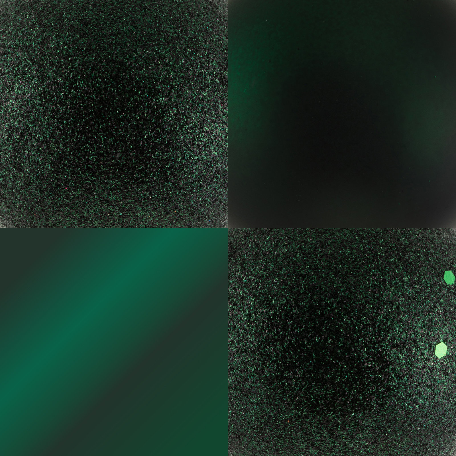 Shatterproof Bauble, 2.75" H x 2.75" W x 2.75" D, Midnight Green, 20