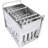 40 PCS Ice Cream Popsicle Maker Molds
