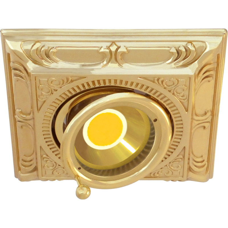 Fredette 9.5cm Adjustable Recessed Trim, Gold