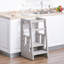 Luther Kids Step Stool Adjustable Platform Toddler Kitchen Stool-572182550