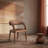 Aurich 18'' H Vegan Leather Upholstered Armchair-1854756138