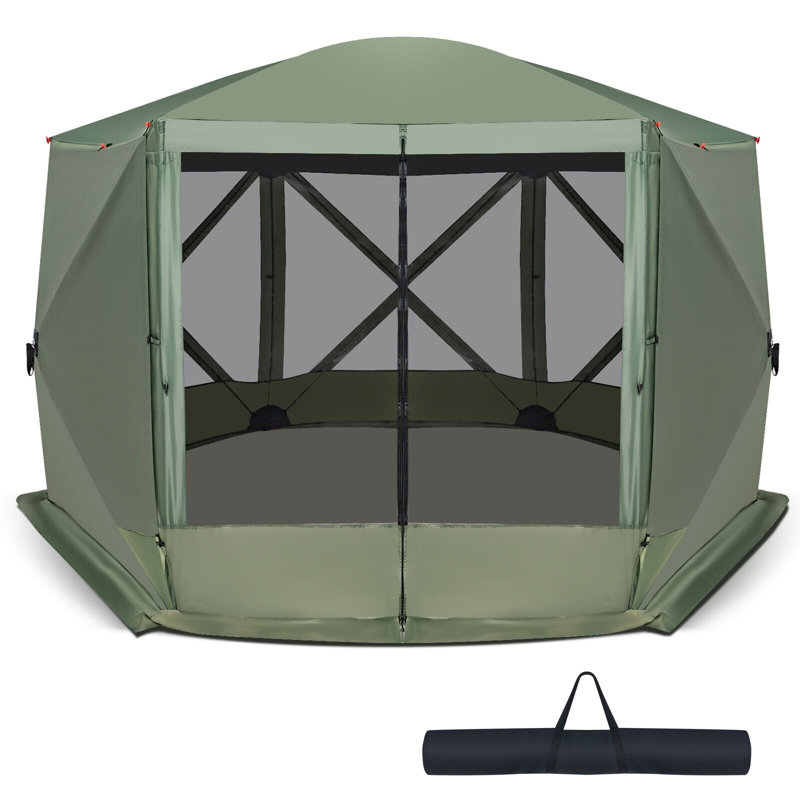 Calep 8 Person Tent, Green