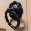 Hammer & Tongs - Twisted Rose Gate Handle - W75mm - Black