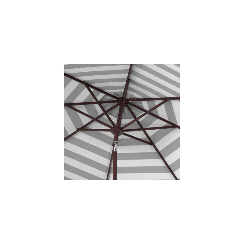 Parasol de plage 130 po, Noir