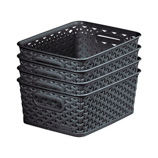 Plastic Organiser Box (Set of 4)