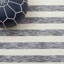 Kyro Striped Dark Gray/Ivory Area Rug-244916538