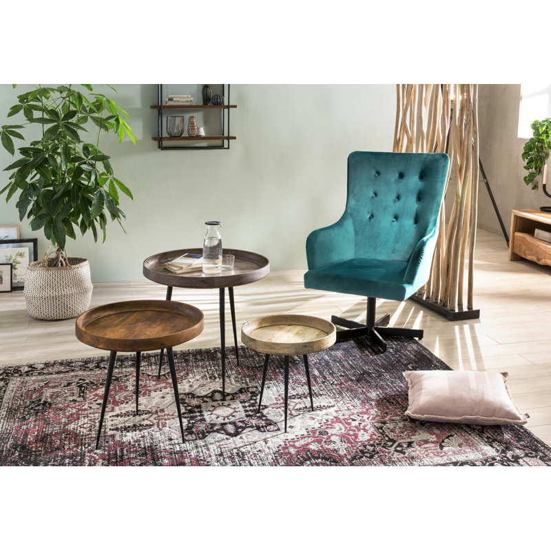 Deasia Tray Top End Table, Brown
