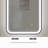 36 Inch Rectangle LED Front and Backlit Wall Mirror in Black-591679200-591679209