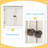 Storage Cabinet, Kitchen Sideboard Cabinet with Rattan Decor Doors, Accent Buffet Cabinet with Adjustable Storage Shelf