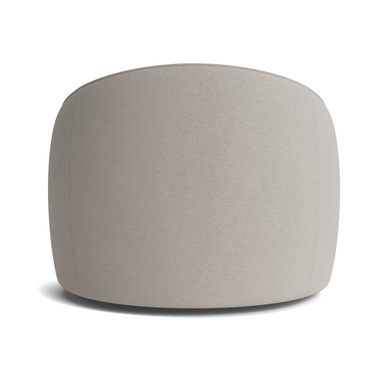 Giselle Full Swivel Chair, Performance Boucle - Dove Gray