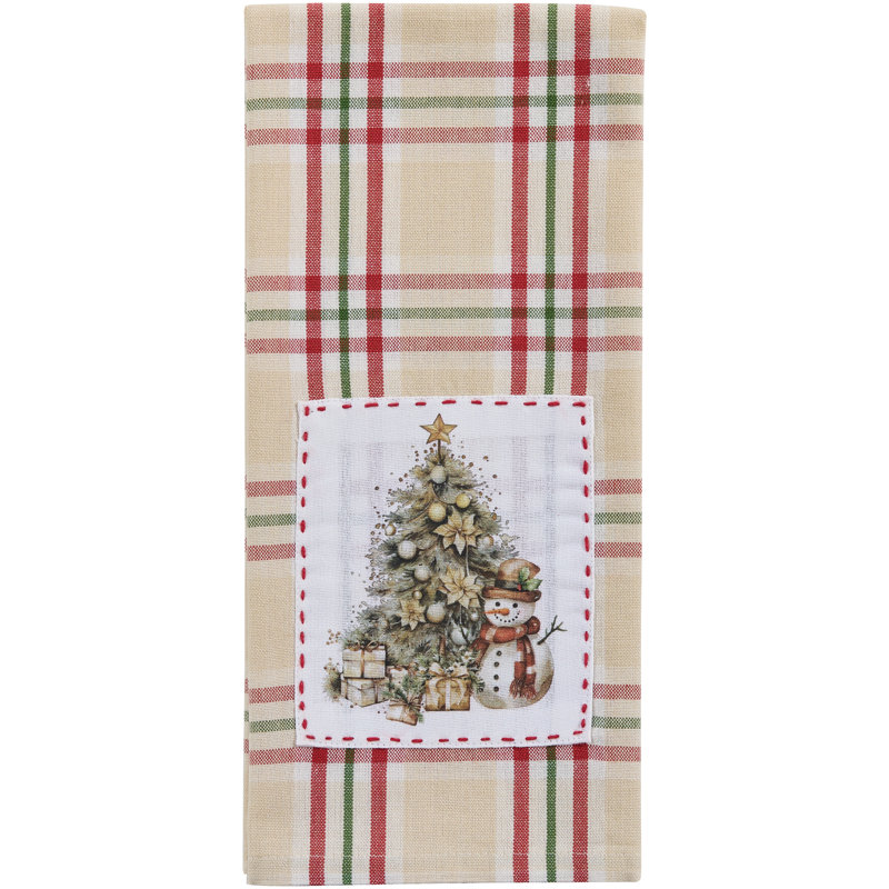  Cozy Christmas Decorative Dishtowel Set Of 2
