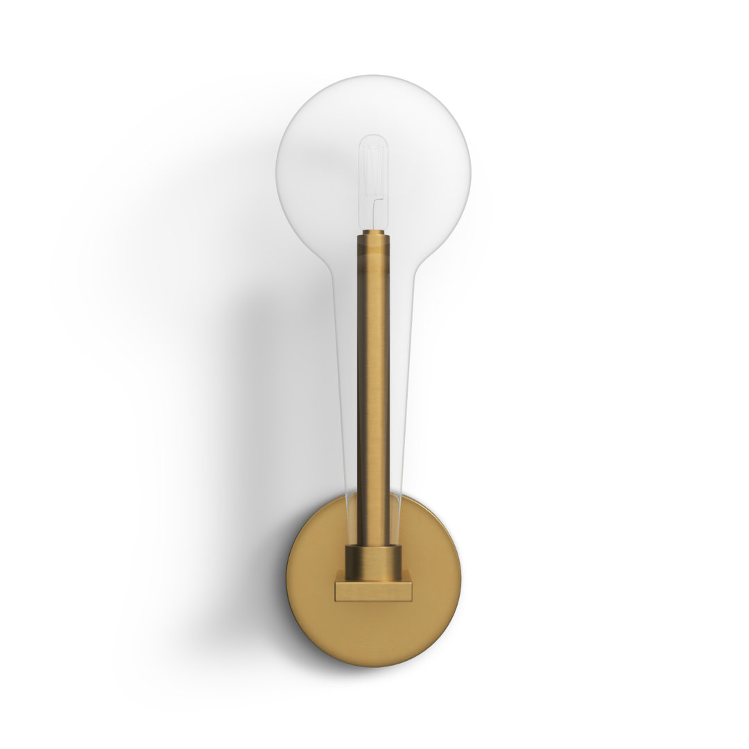 Indira Steel Armed Sconce Joss & Main