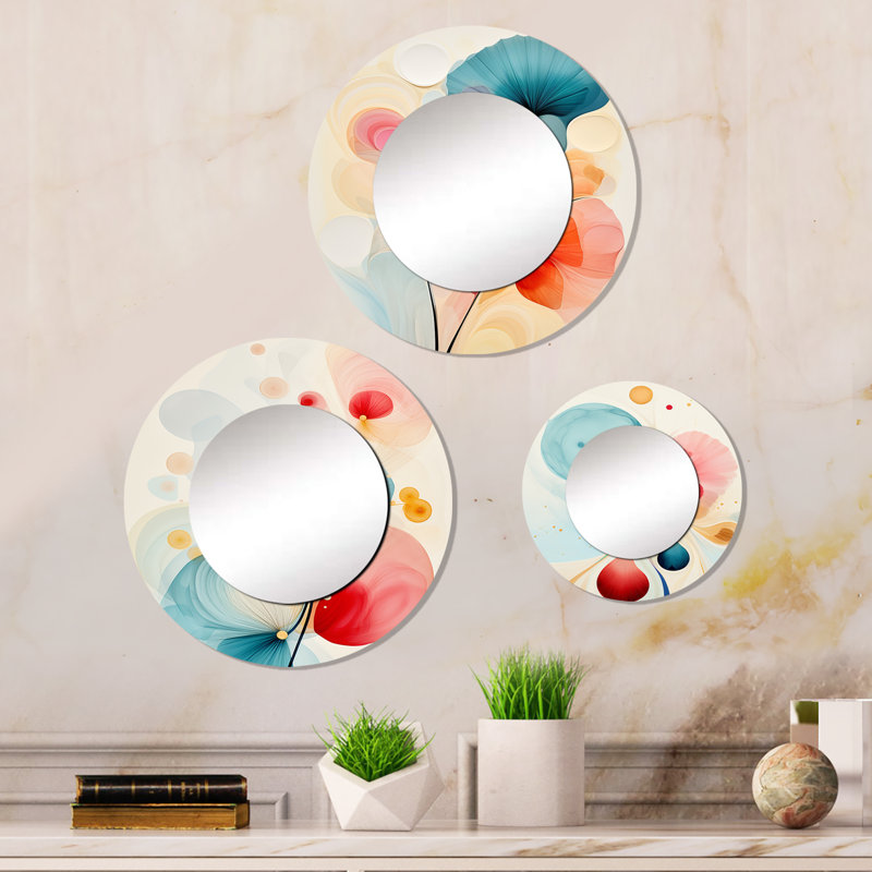 Travell Metal Round Mirror