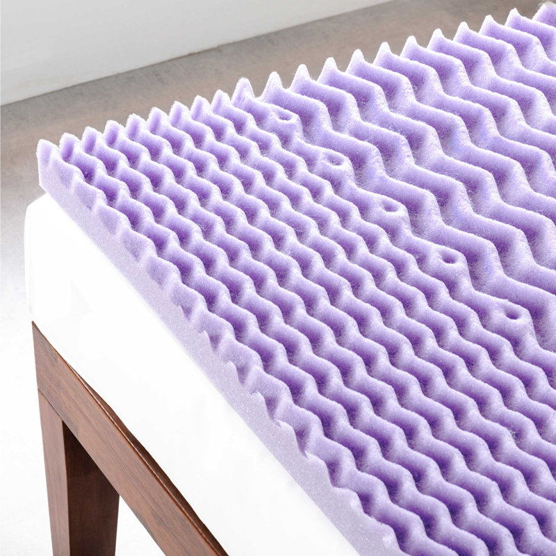 5-Zone 2" Memory Foam Mattress Topper, Full
