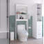 Armoire au-dessus de la toilette avec trois tablettes Gillianna