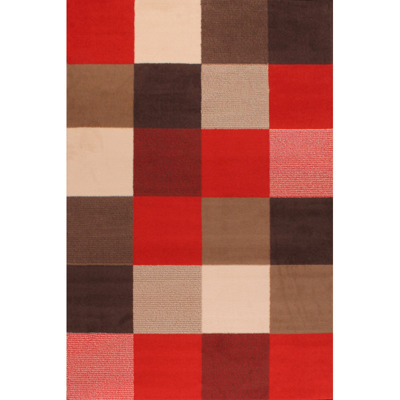Edriana Abstract Area Rug, Rectangle 80 x 150cm
