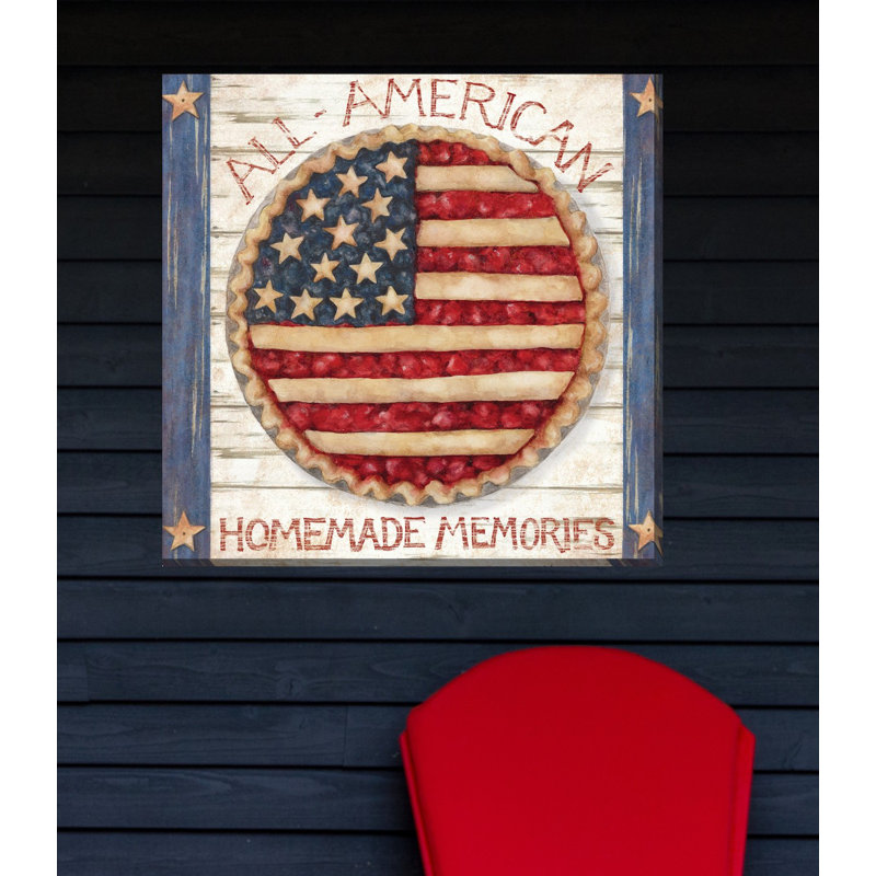 Bardo American Pie Outdoor Canvas Art