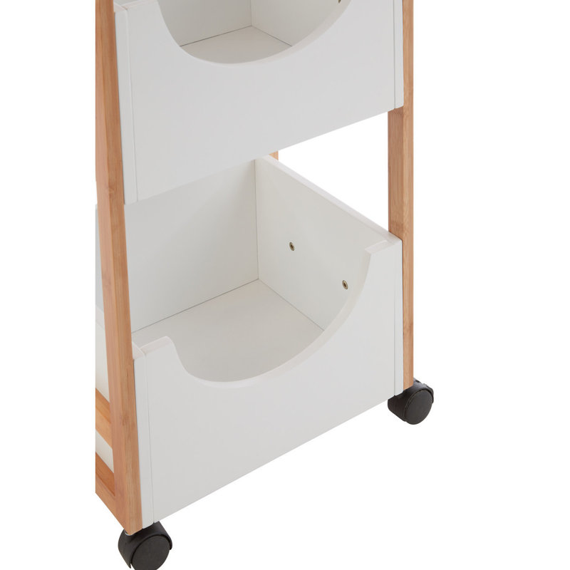 Bailar Solid Wood Bar Cart