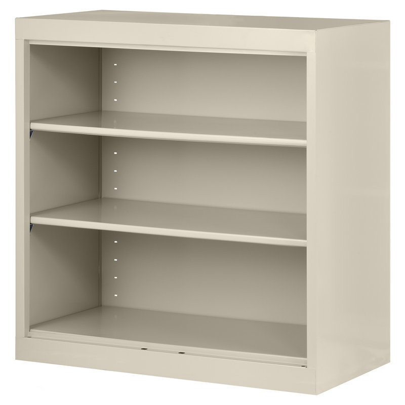 Steel Single Storage Cabinet ( 36'' H x 36'' W x 18'' D), Putty