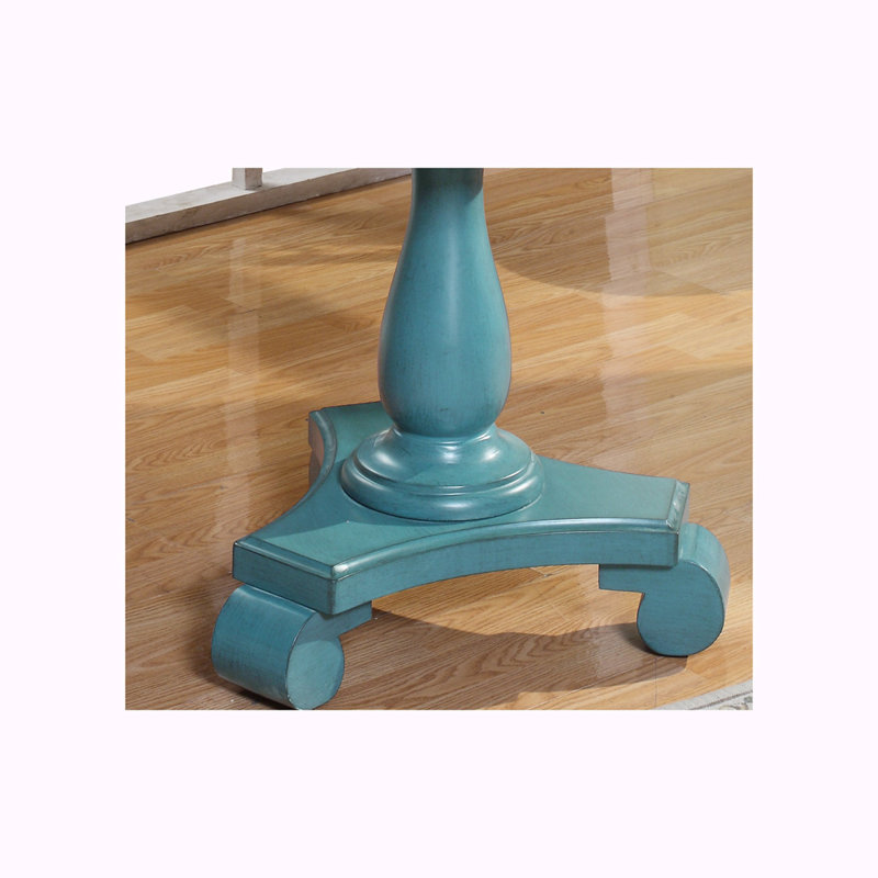 Table basse Crosslyn, Bleu sarcelle
