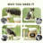 31" Cat Tree Tower With Scratching Posts