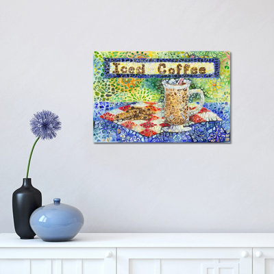 Iced Coffee 1 Piece Wrapped Canvas Painting