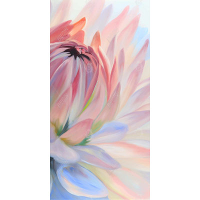 Lotus pastel flower - 15.75"x31.50" Desk mat