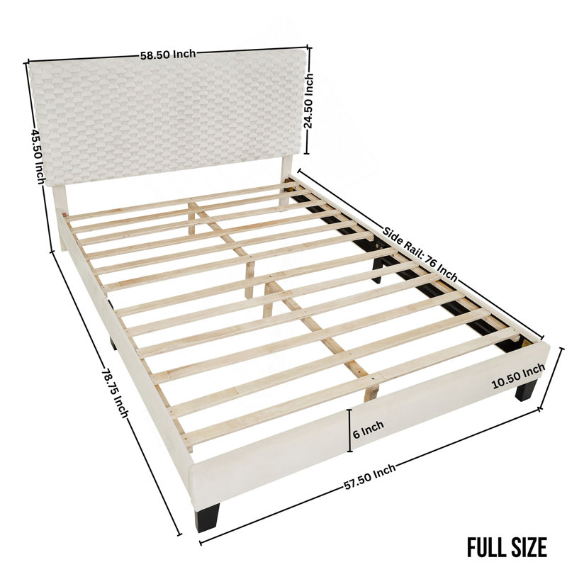 Lit plateforme tapissier avec tête de lit réglable et structure durable, parfait pour un sommeil luxueux et un décor moderne