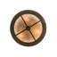 Rustic Lodge 3 - Light Flush Mount