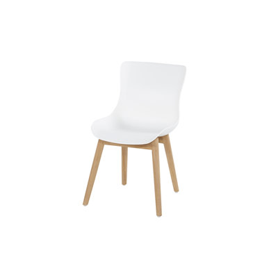 Sophie Oak Dining Chair - Royal White