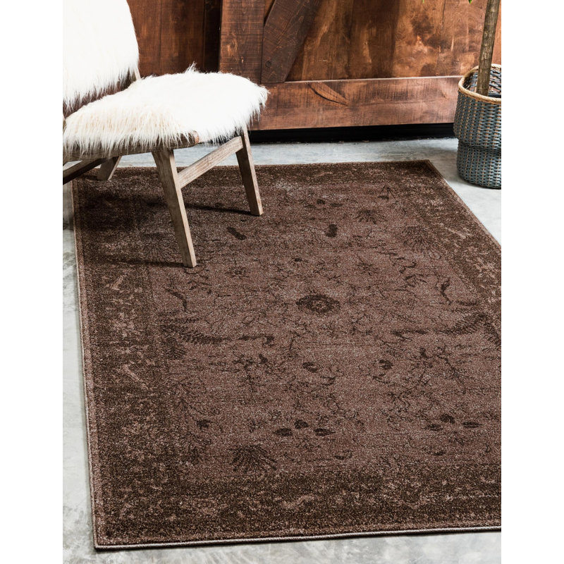 Godina Floral Indoor Rug, Rectangle 3'3" x 5'3"