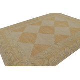 Distressed Homage Hand Knotted Wool Animal Print Area Rug