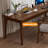 Light-walnut Rectangular Solid Wood desk-109514141