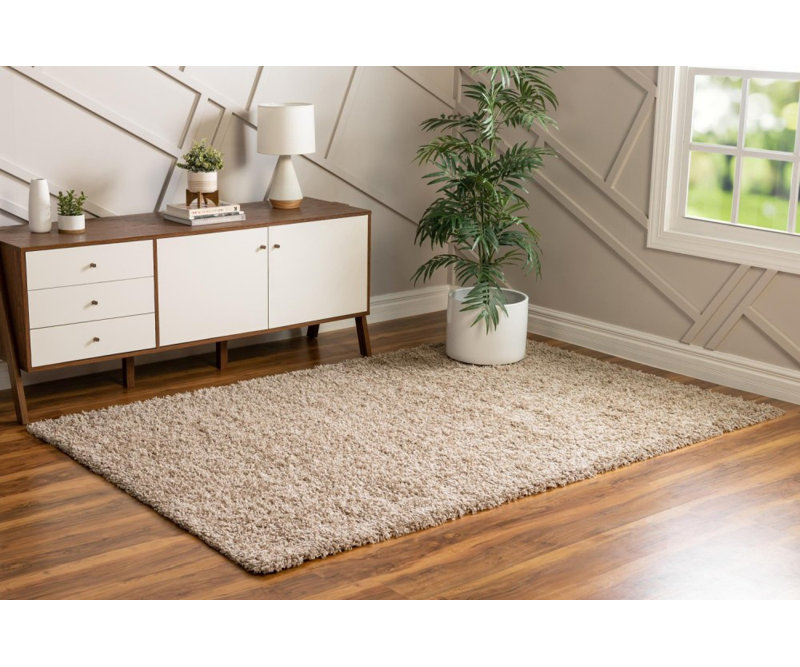 Dekai Shag Area Rug, Rectangle 61 x 91cm