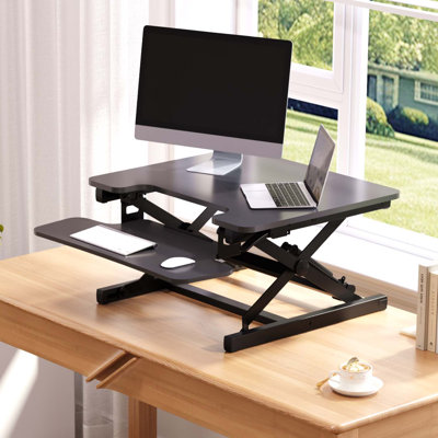 Adjustable Stand Up Desk Converter, Quick Sit To Stand