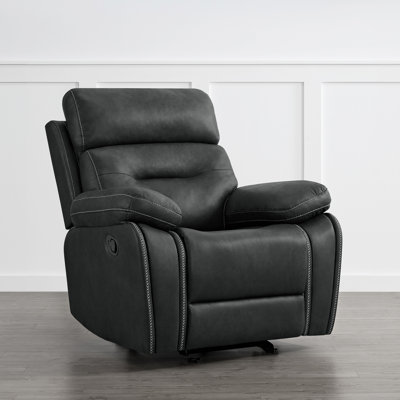 Jacelynn 39'' W Rocker Glider Transitional Upholstered Recliner