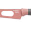 Leo 5" Stainless Steel Cheese Knife, Pink