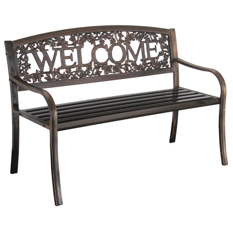 Pedra Aluminum Outdoor Bench