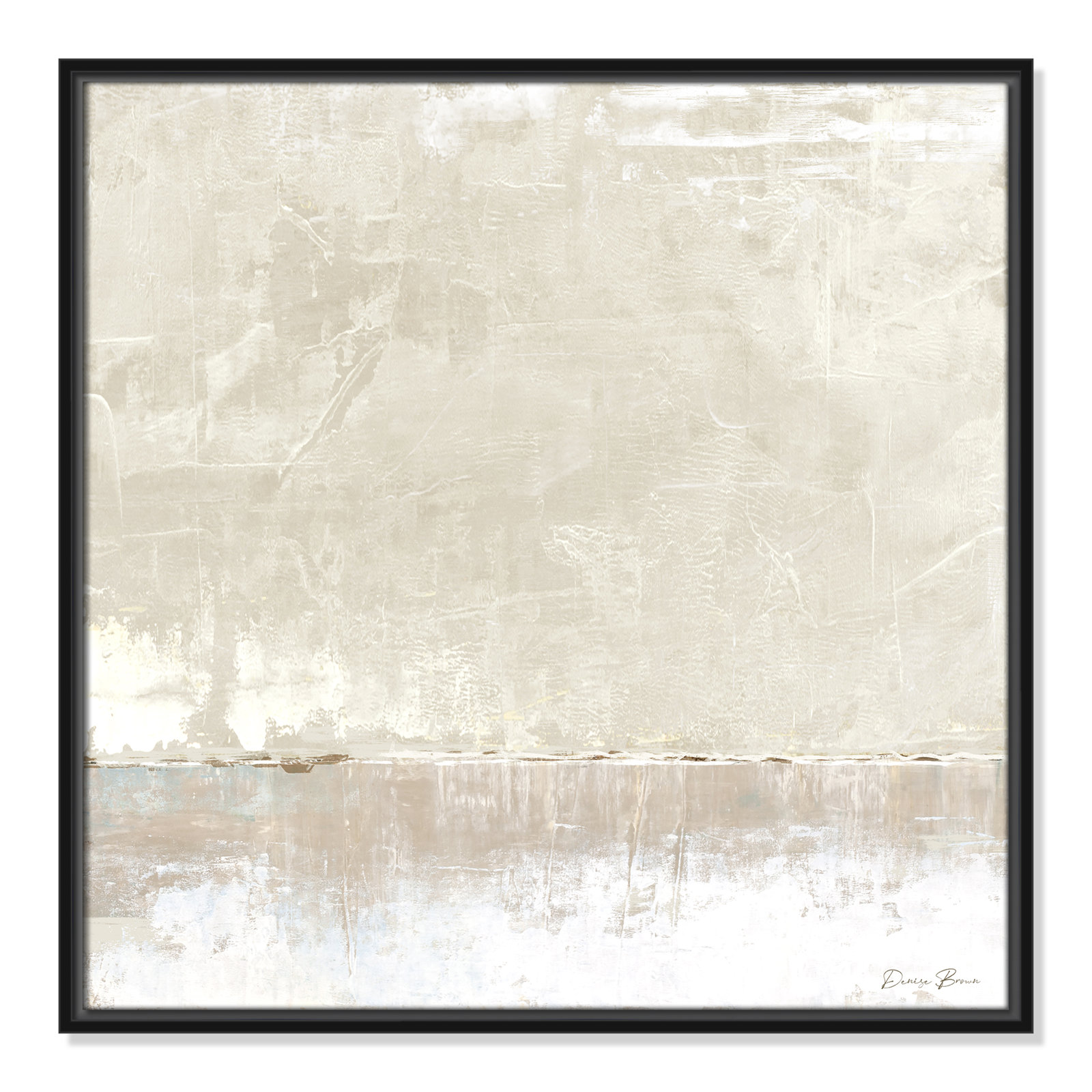 Delevan "Better Days" Print, 25.5" H x 25.5" W, Black